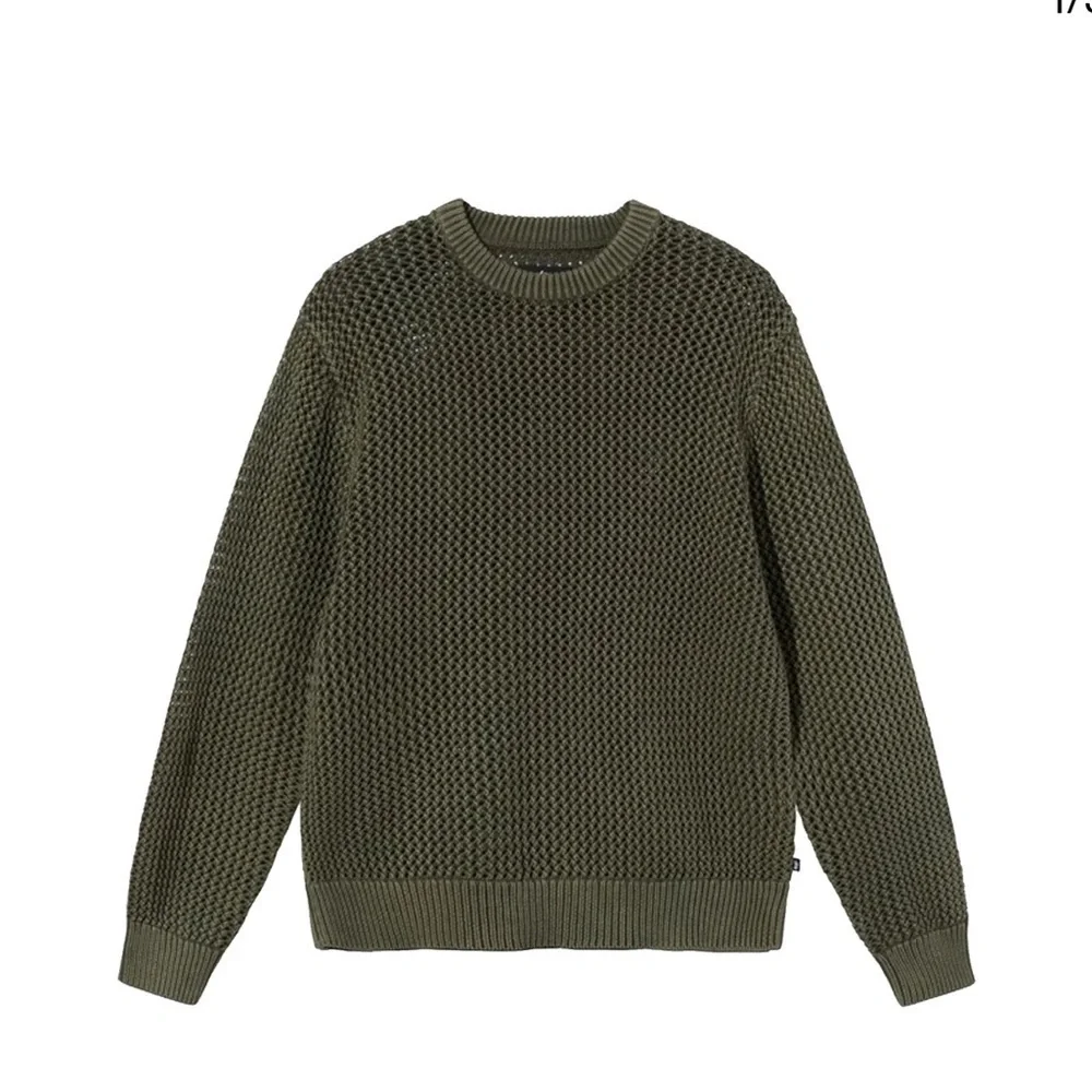 Stussy Olive Crewneck Sweater